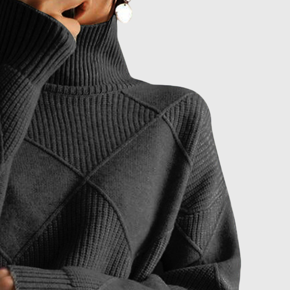 Angela™ Cozy Turtleneck Sweater