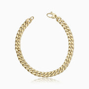 Mayzharine | 18k Gold Cuban Armband