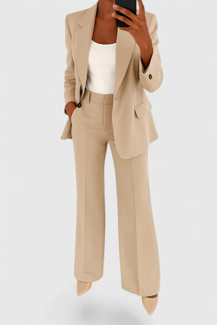 Palynette | Chic Two-Piece Suit Ensemble