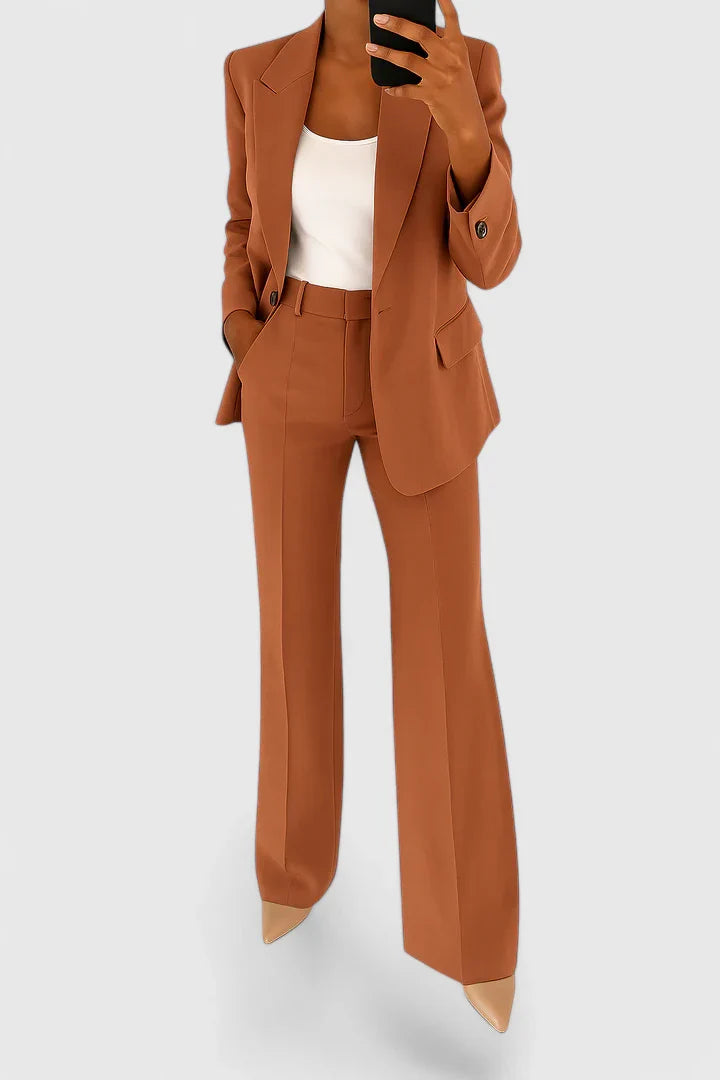 Palynette | Chic Two-Piece Suit Ensemble