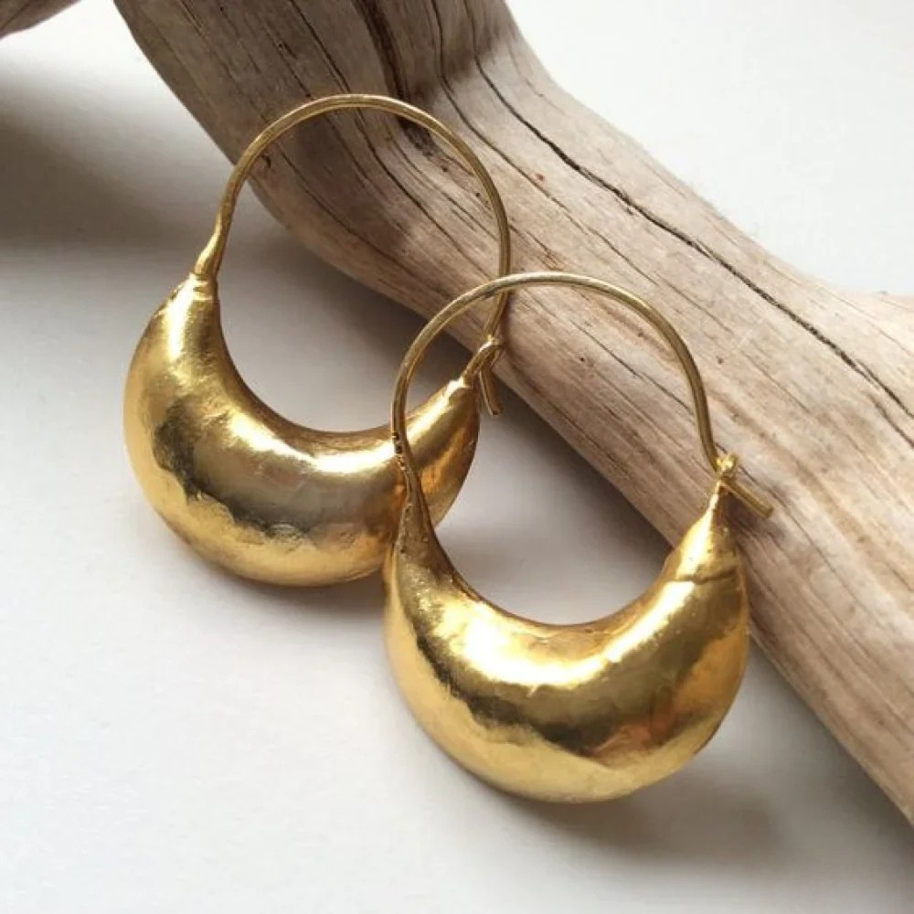 Vintage-Inspired Basket Earrings