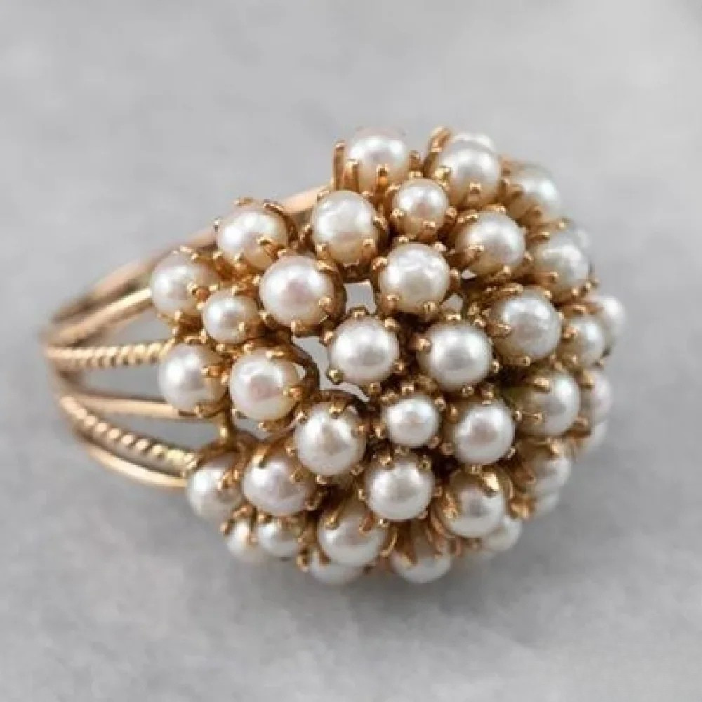 Mother-of-Pearl Inlay Ring