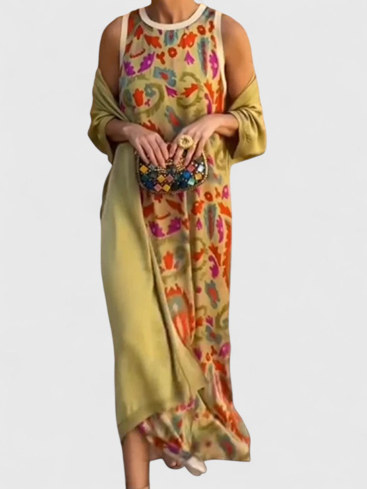 Anzhelia™ | Graceful Flow Dress