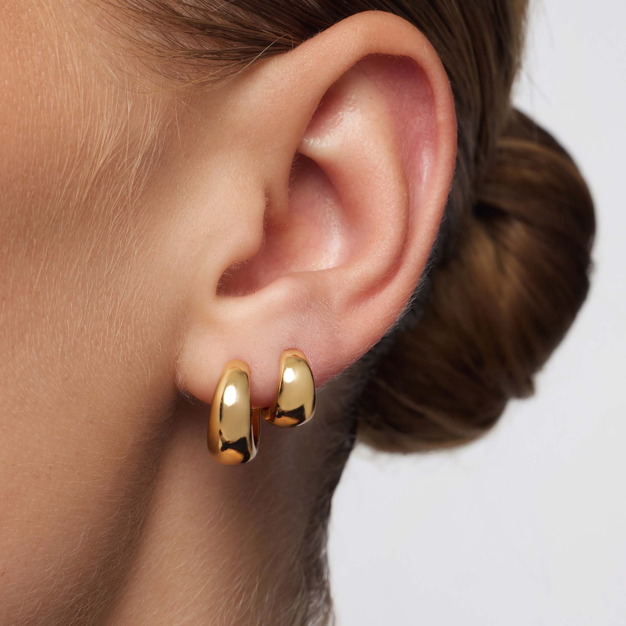 Rhaquellee | 14k Gold Earrings