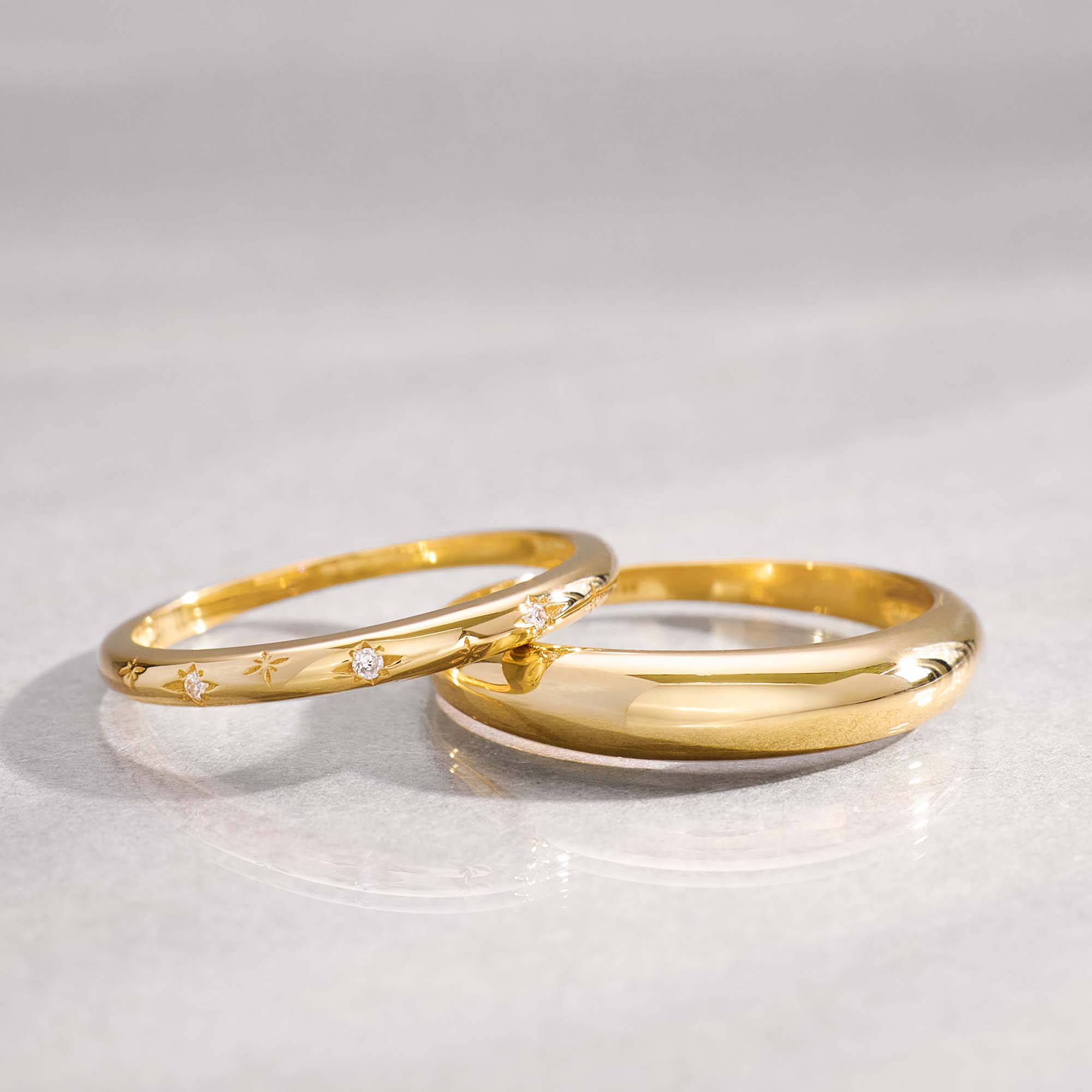 Raquienne | 18k Gold Midi Ring