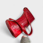 Olivia - Glossy Leather Handbag