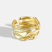Jaylinette | Oversized 18K Gold Ring