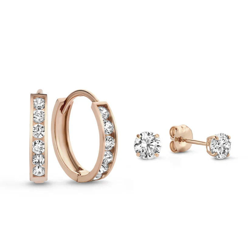 Syrenellee | 14k Gold Earrings Set
