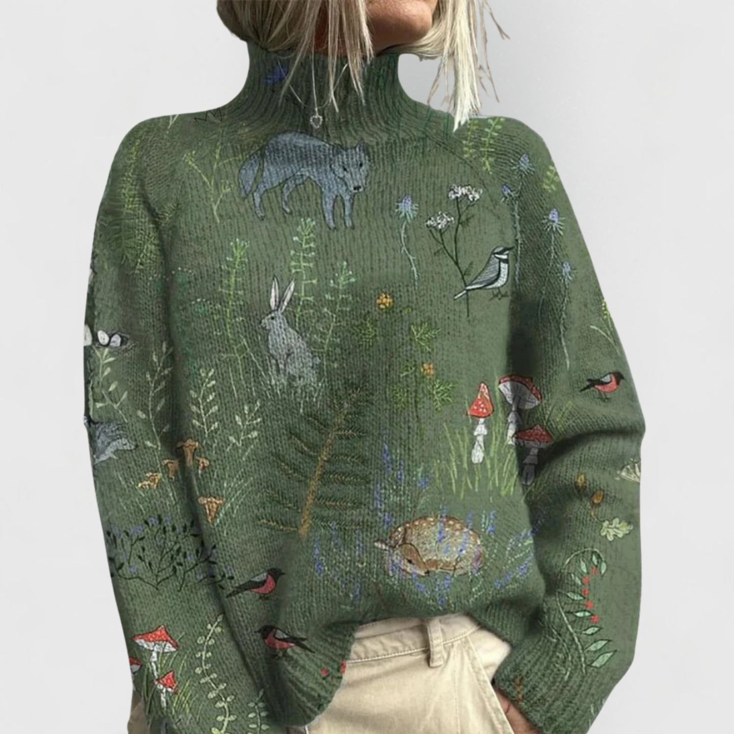 Centenia | Chic Turtleneck Knitwear
