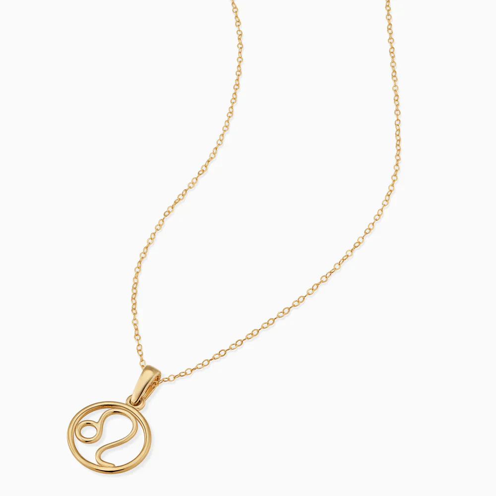 Rosalyette 18k Gold Zodiac Sign Necklace