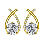 Evelianna 18k Gold Earrings