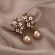 Chic Floral Bead Earrings