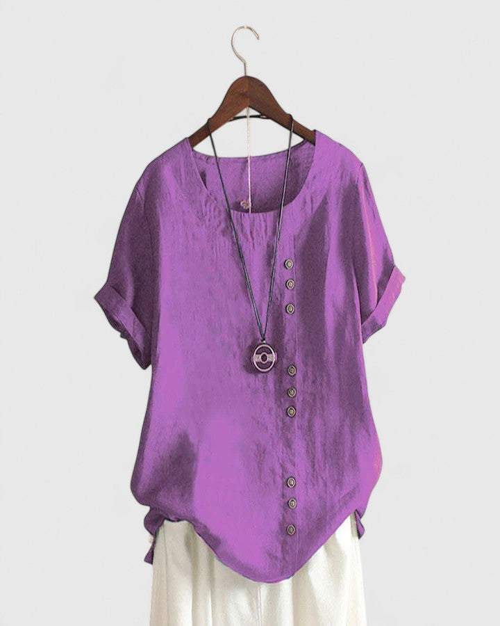 Elisavie | Cozy Short Sleeve Top
