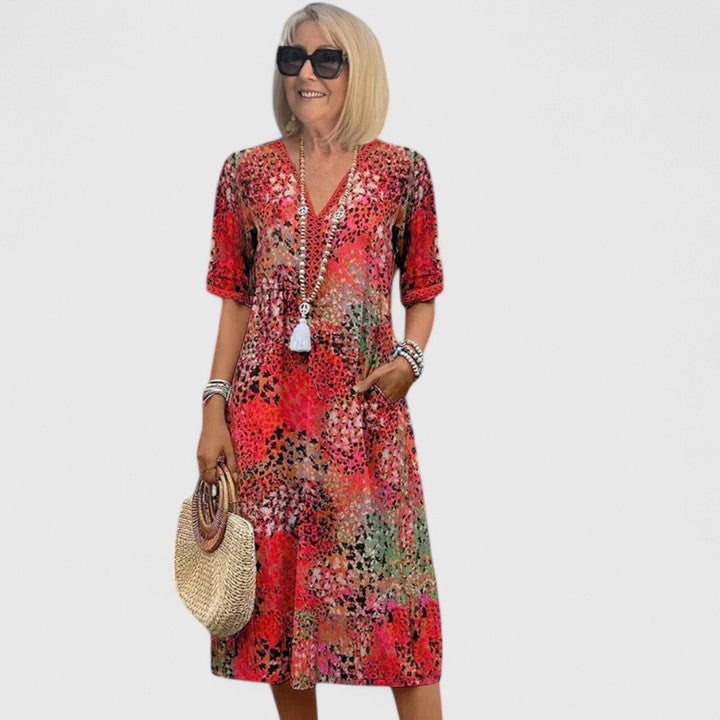 Isolde™ | Chic Midi Dress