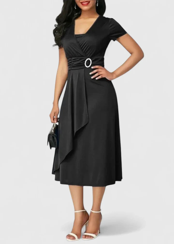 Zhyrelle | Sophisticated Midi Dress