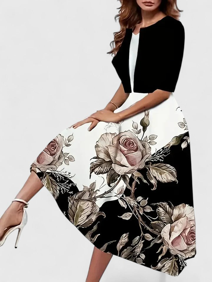 Chantal | Sophisticated Midi Dress