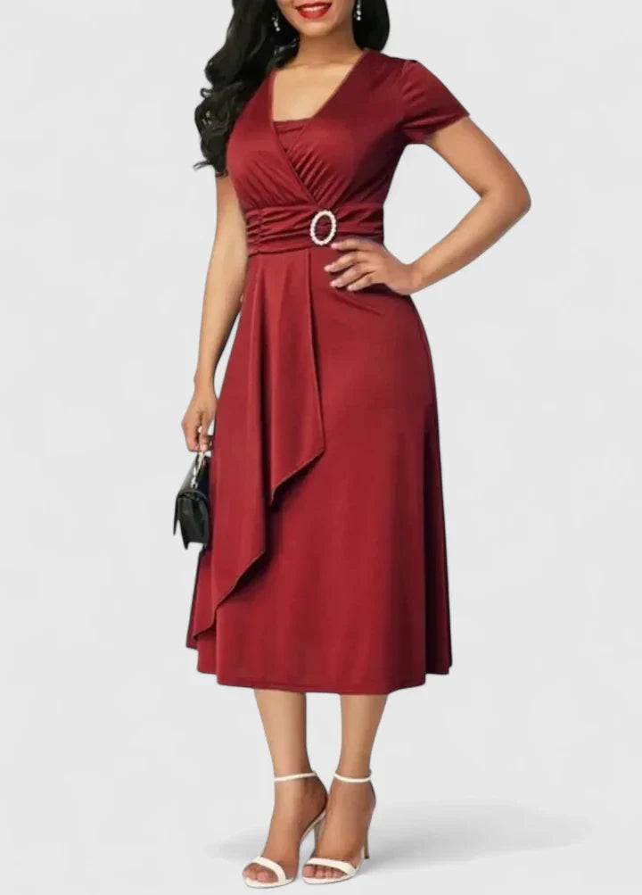 Zhyrelle | Sophisticated Midi Dress