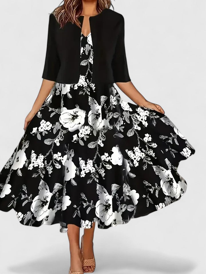 Chantal | Sophisticated Midi Dress