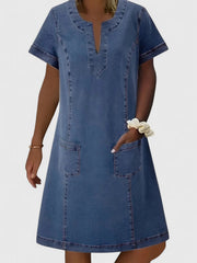 Christine | Chic Denim Dress