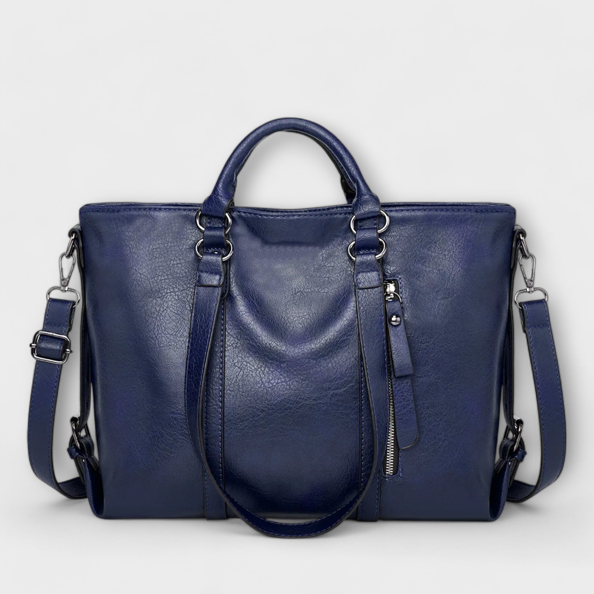 Olivia - Spacious Leather Tote
