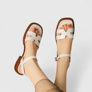 Deliane | Elegant Flat Sandals