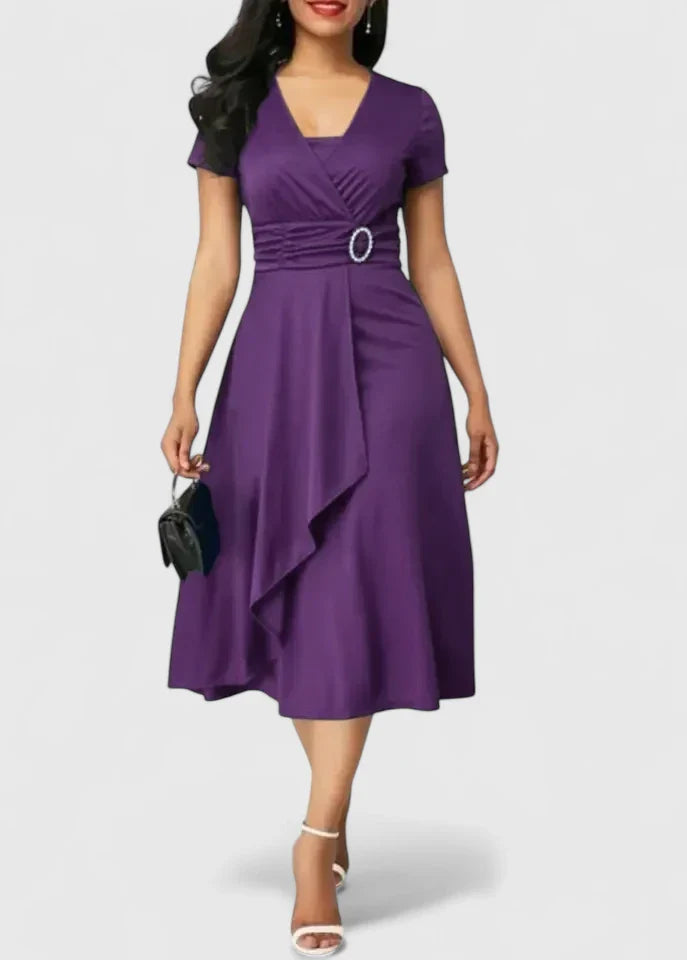 Zhyrelle | Sophisticated Midi Dress