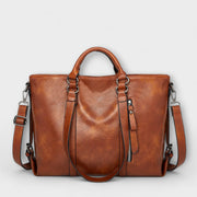 Olivia - Spacious Leather Tote