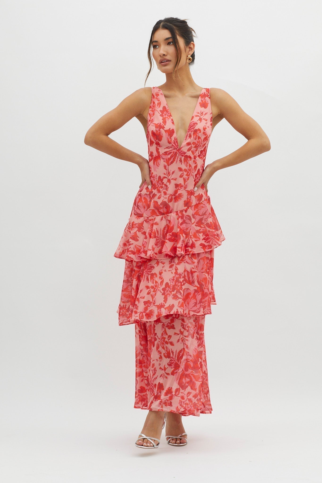 Taviana™ | Elegant Midi Dress