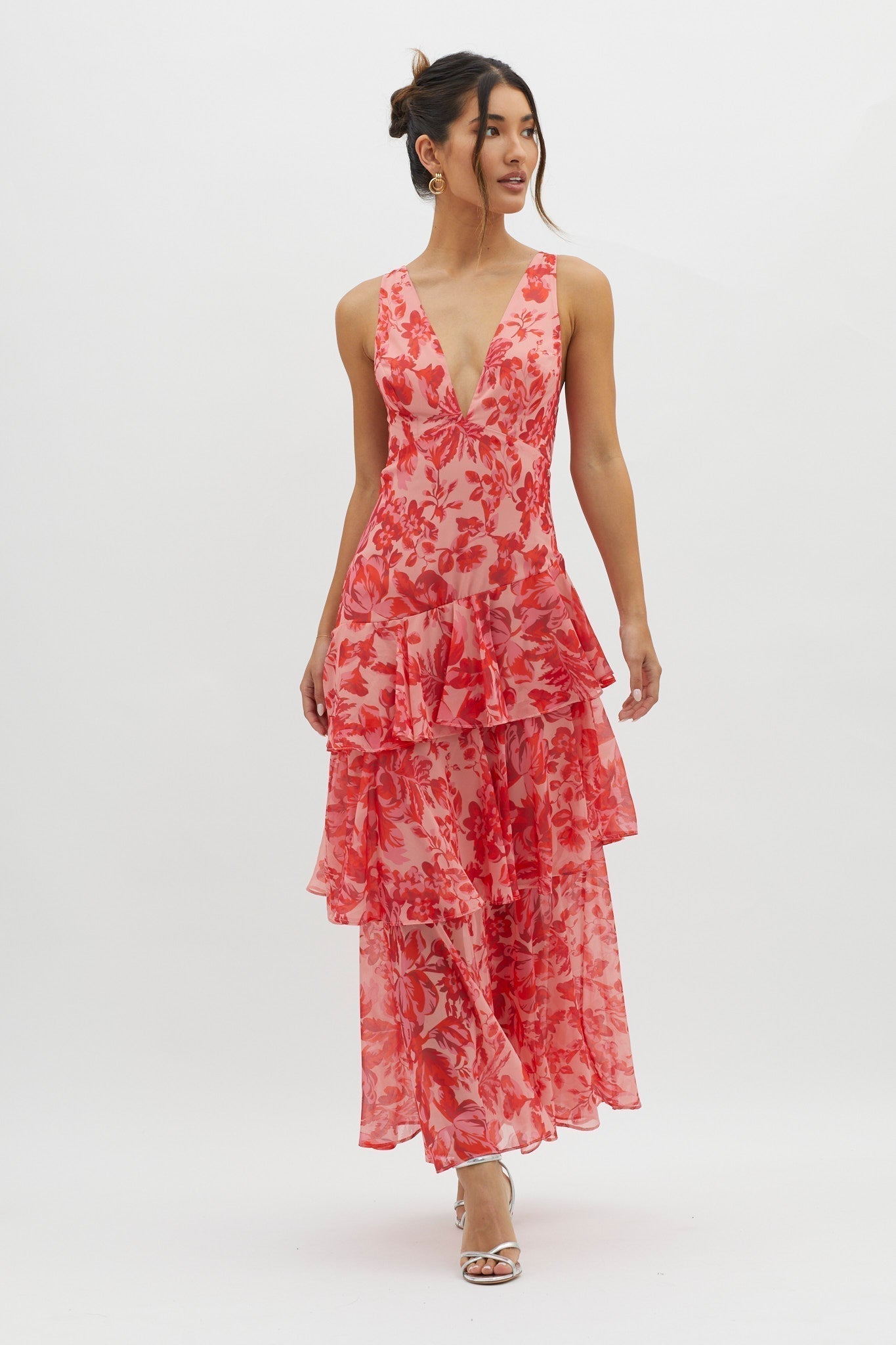 Taviana™ | Elegant Midi Dress