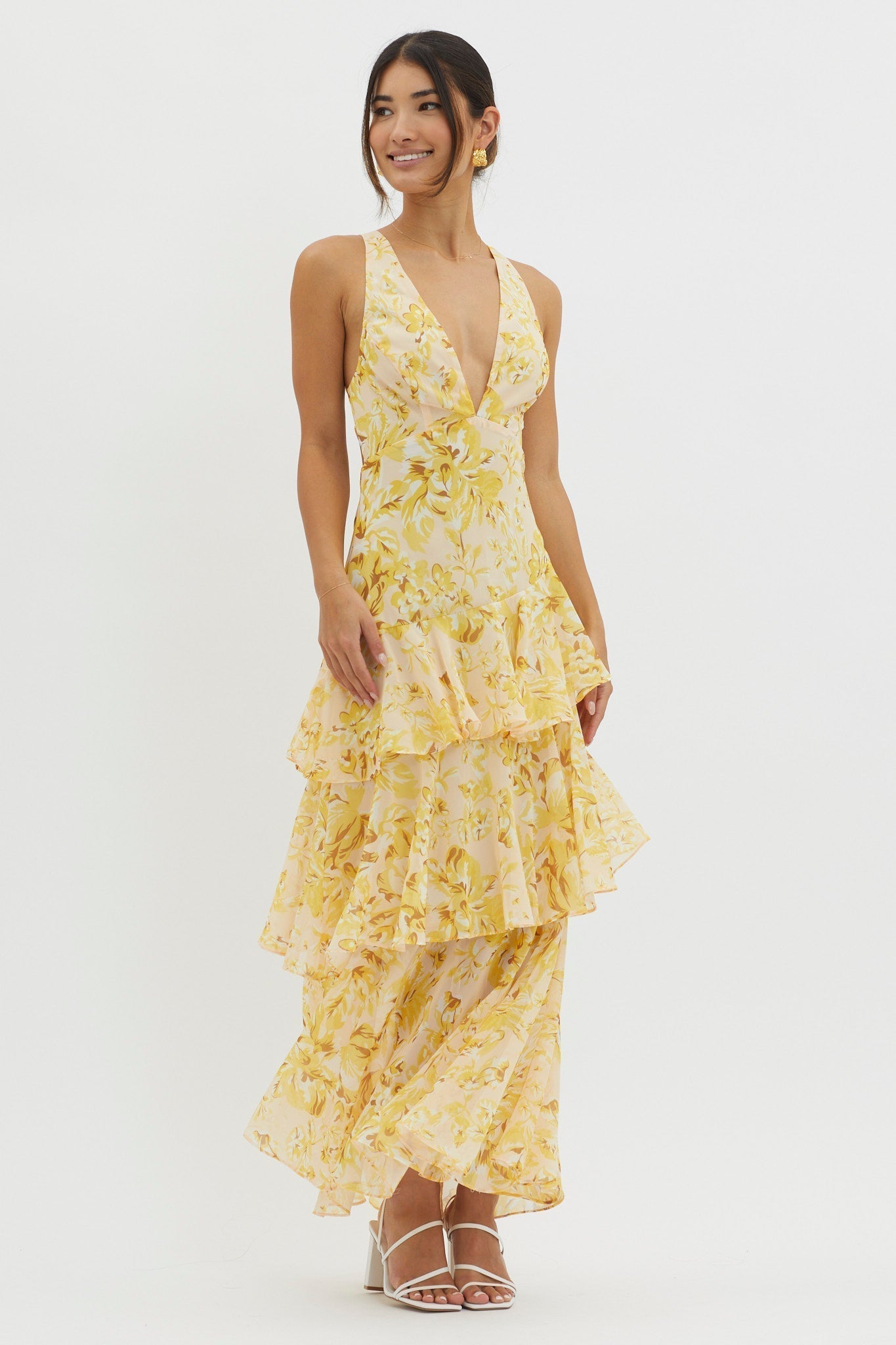 Taviana™ | Elegant Midi Dress