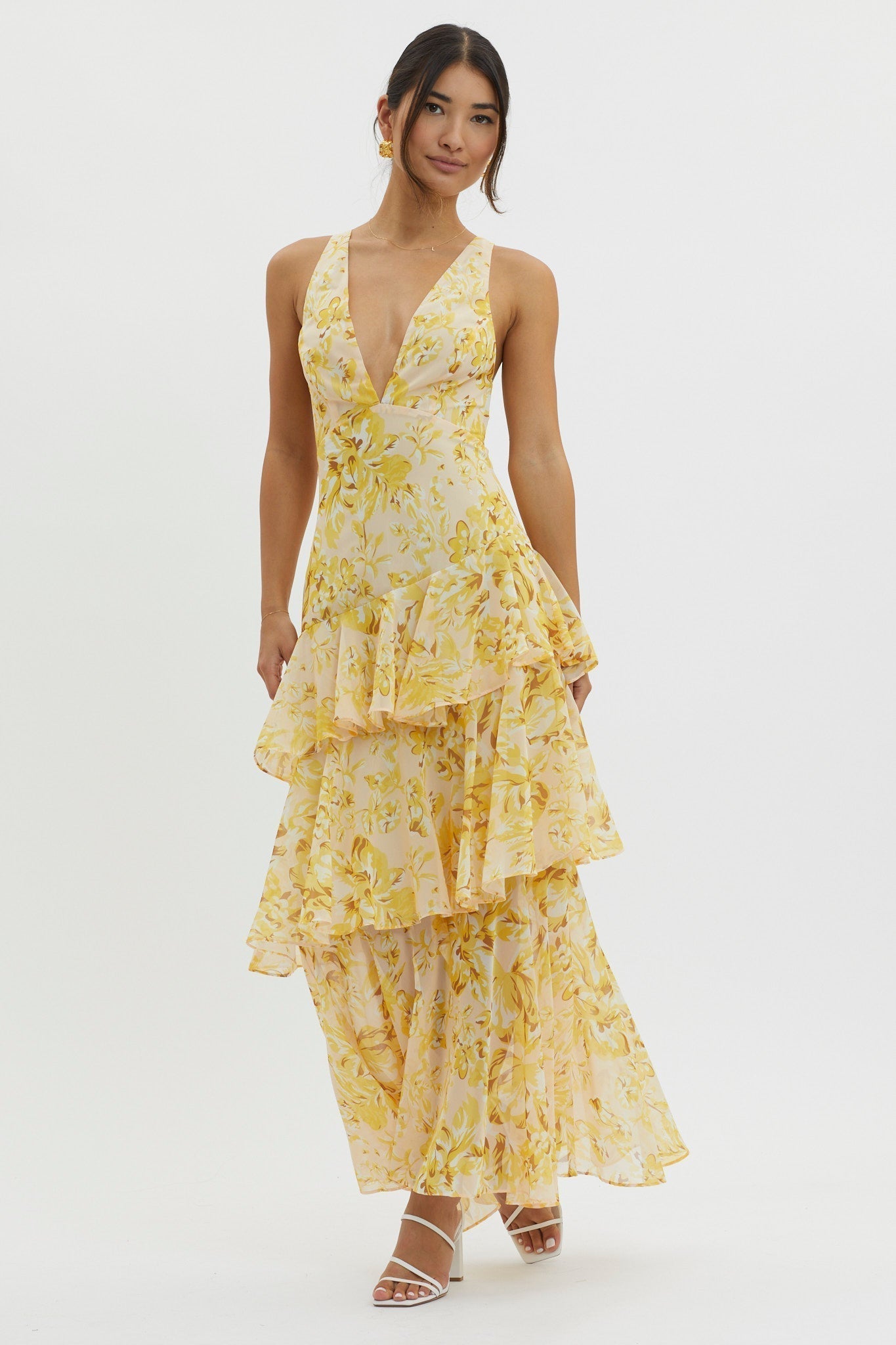 Taviana™ | Elegant Midi Dress
