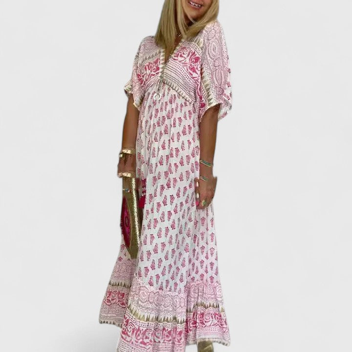 Lyrianna | Cozy Maxi Dress