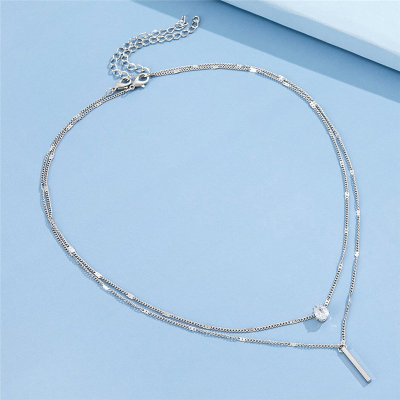 Classic Gold Pendant Necklace Set