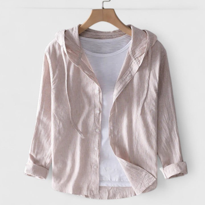 Demi | Chic Hooded Blouse