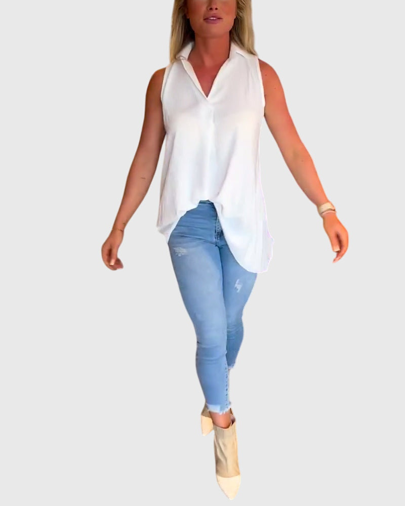 Lina™ Sleeveless Blouse