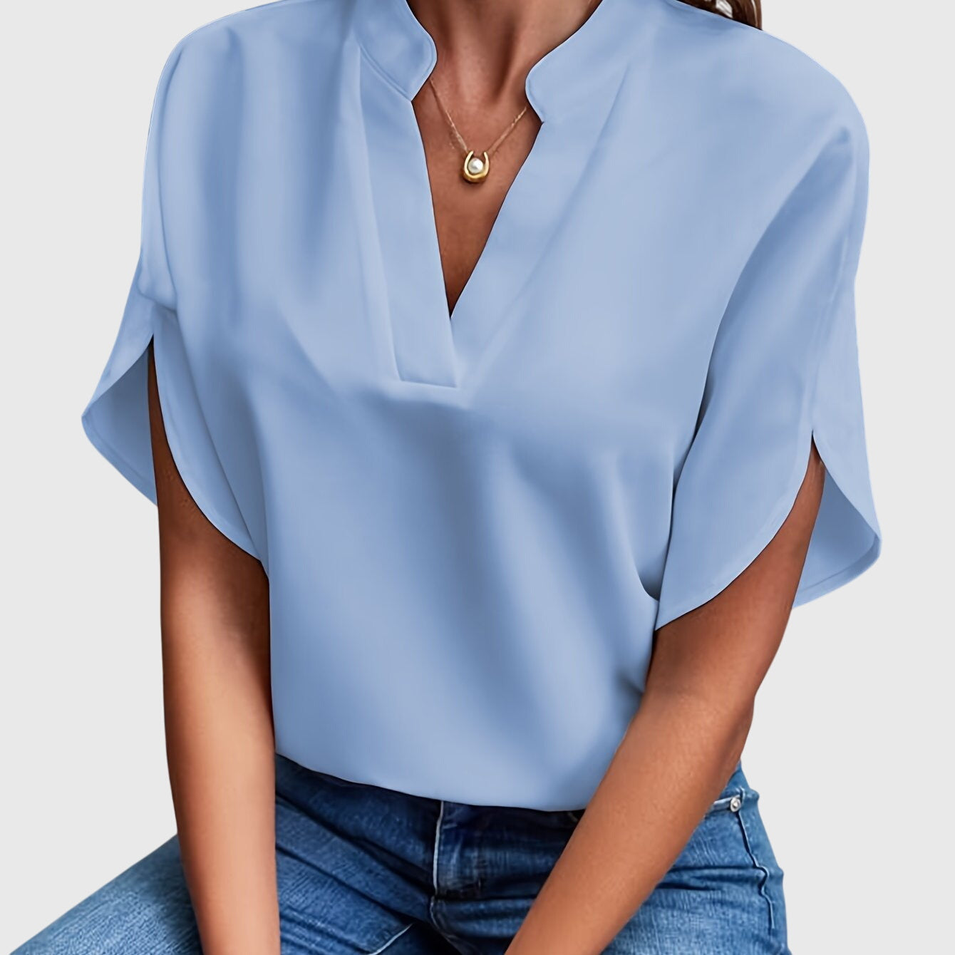 Kristie™ - Chic Elegance Blouse