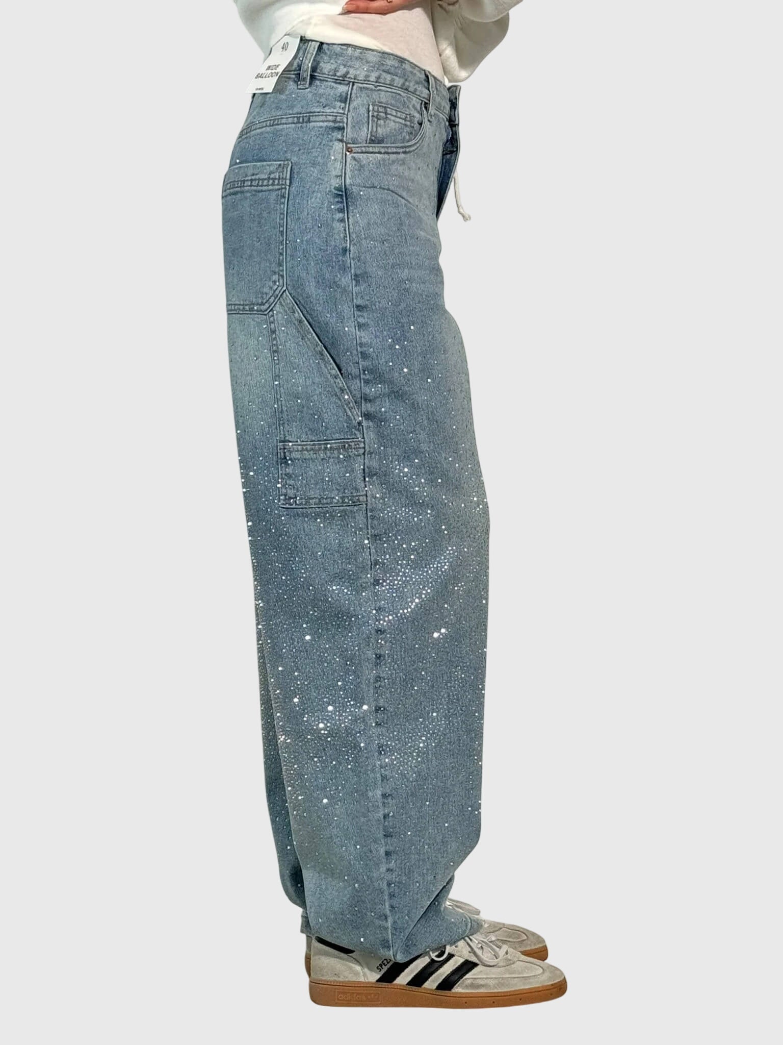 Stella™ Diamond-Embellished Pants