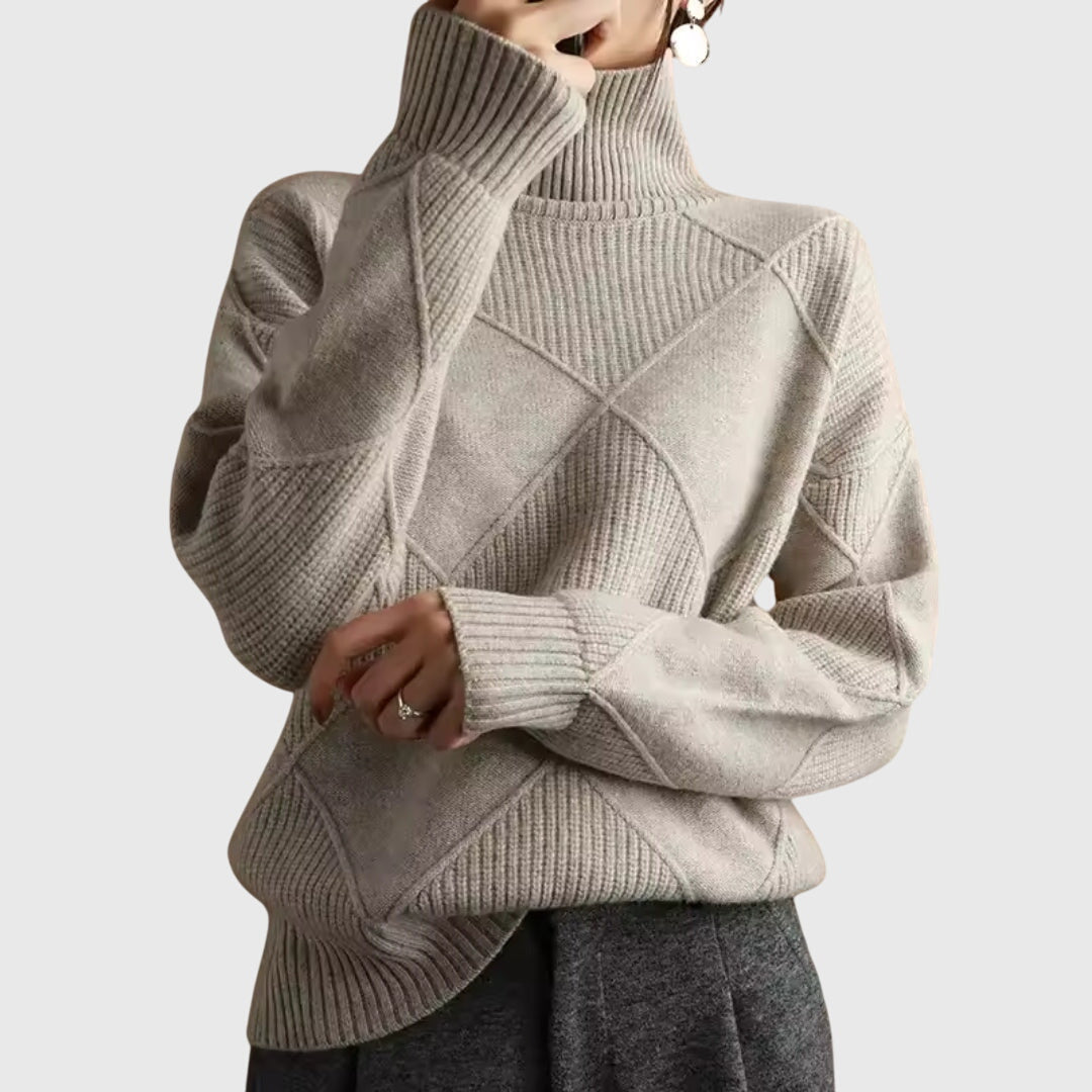 Angela™ Cozy Turtleneck Sweater