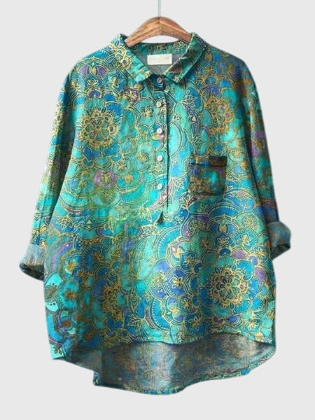 Valeria™ - Blooming Floral Blouse