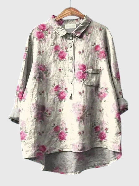 Valeria™ - Blooming Floral Blouse