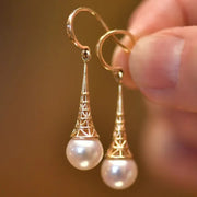 Classic Pearl Drop Earrings