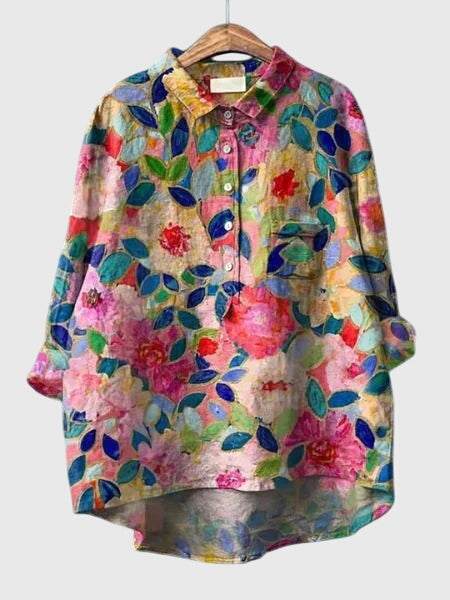 Valeria™ - Blooming Floral Blouse