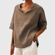Ayla™ Khaki Blouse