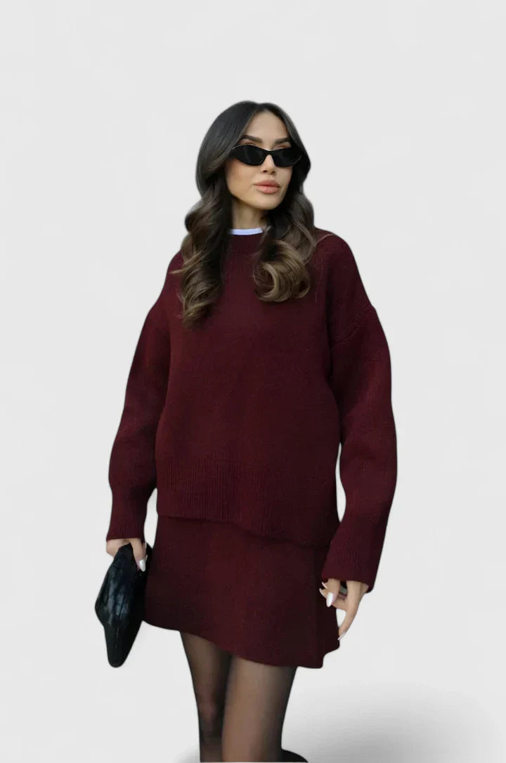 Ximaryell | Cozy Sweater Ensemble