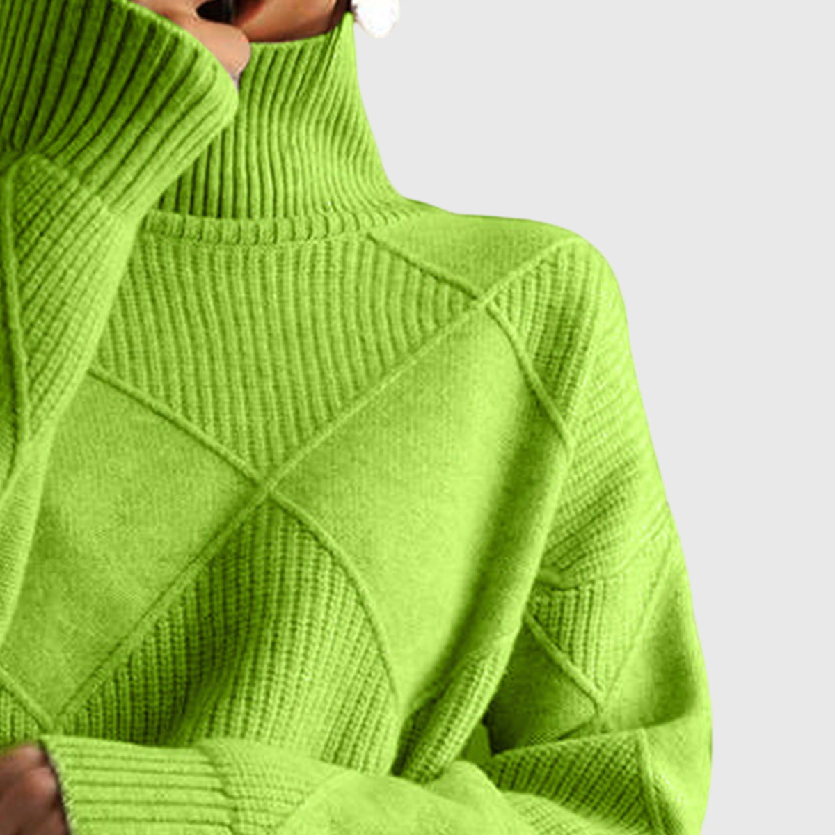 Angela™ Cozy Turtleneck Sweater