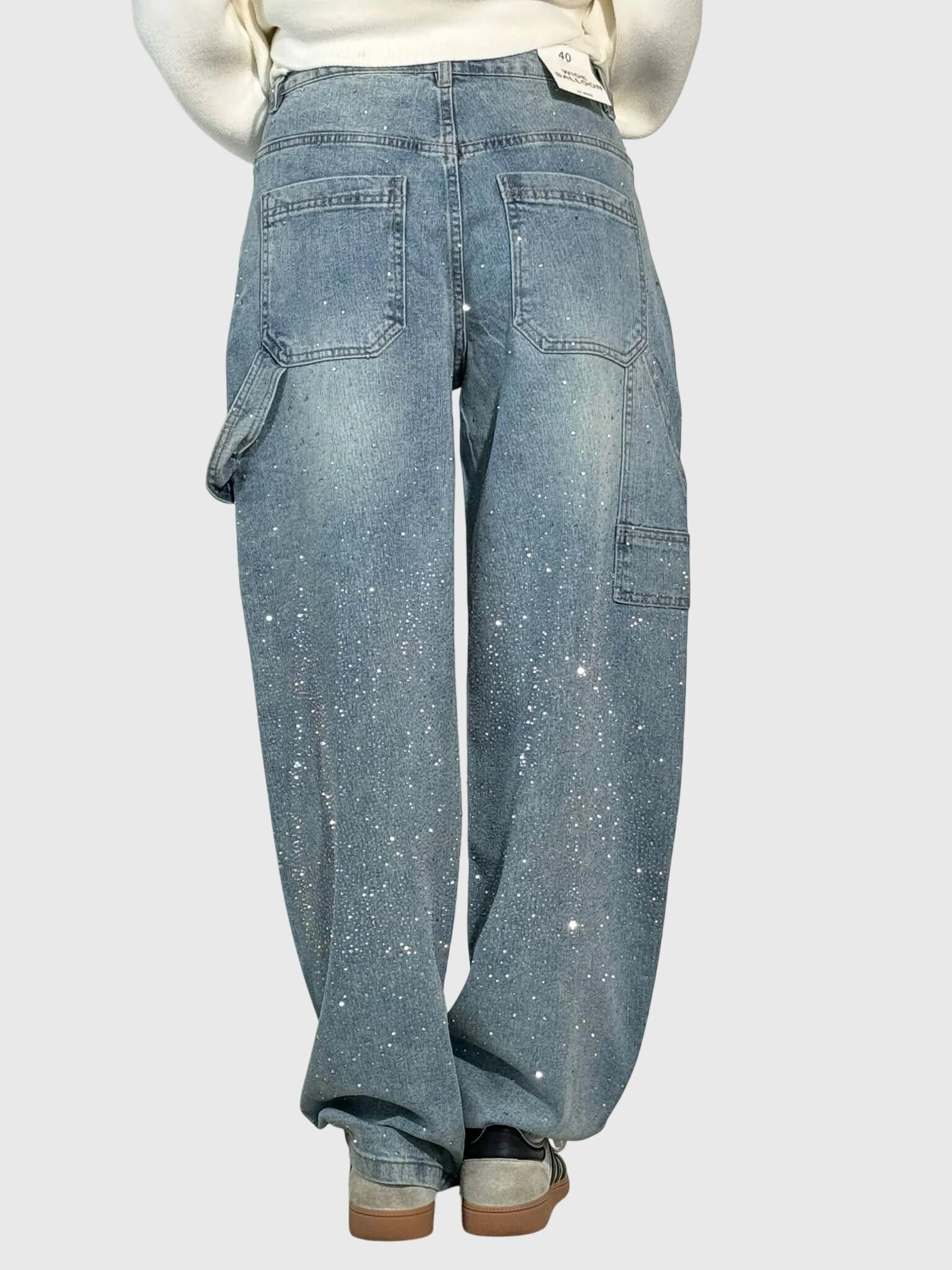 Stella™ Diamond-Embellished Pants