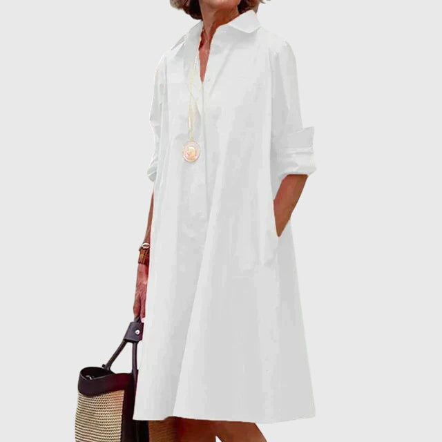 Paige™ - Stylish Dress Featuring Convenient Pockets