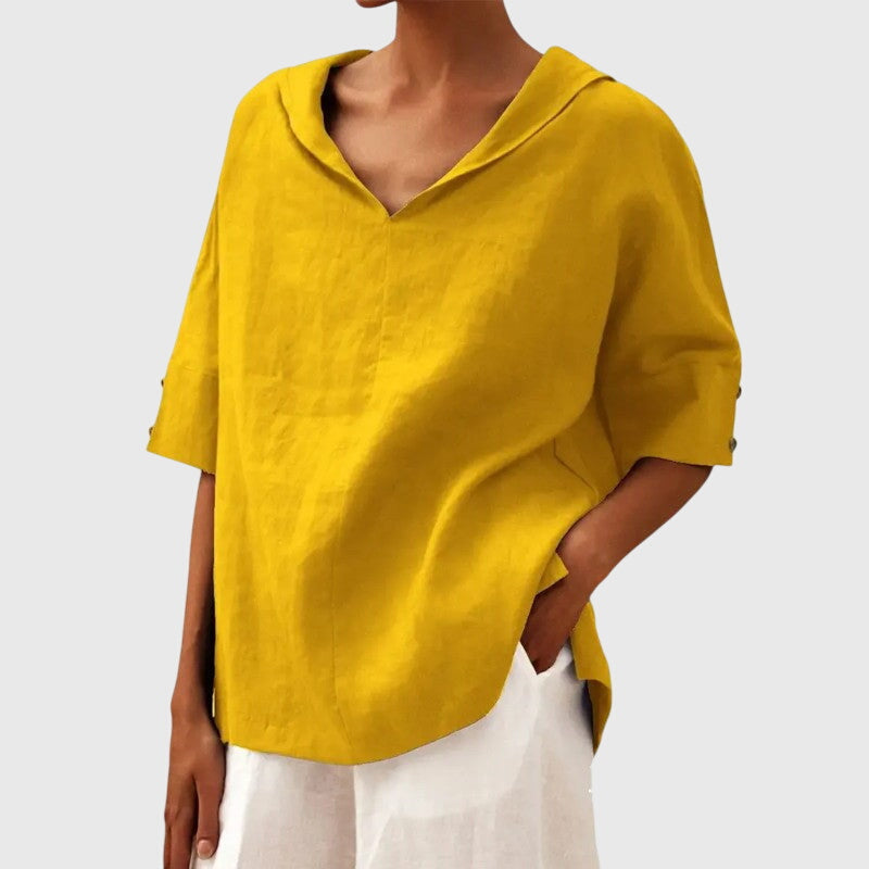 Ayla™ Orange Blouse