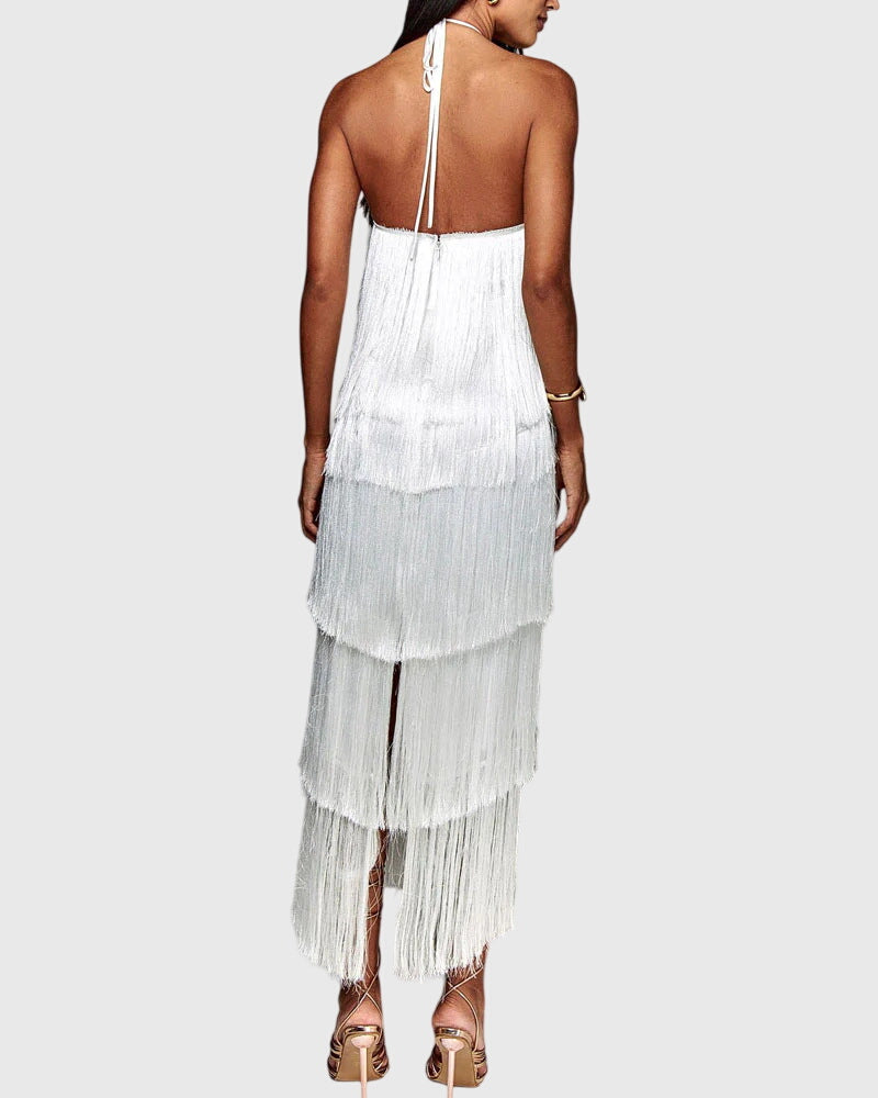 Artiselle™ - Elegant Tassel Dress