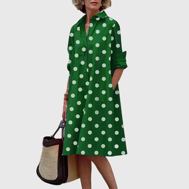 Paige™ - Stylish Dress Featuring Convenient Pockets